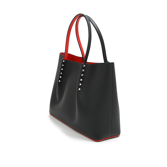 Christian Louboutin Cabarock Small Black Tote Bag - Picture 2 of 6